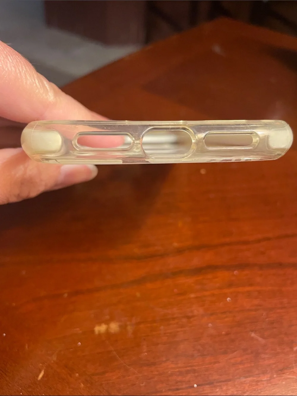 kate spade Clear iPhone Case with Hollyhocks iPhone X/XS